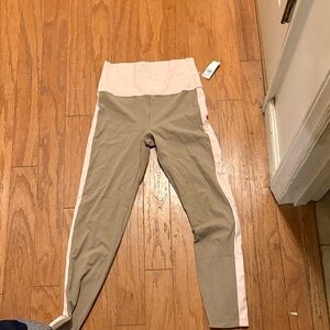 Women’s Tan and Pink Leggings